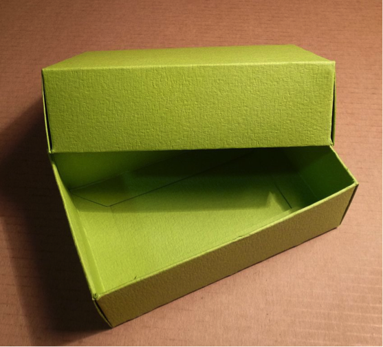 Прямоугольная подарочная коробка своими руками